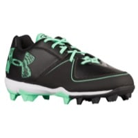 Under Armour Glyde RM - Girls' Grade School - Black / Light Green