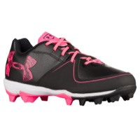 Under Armour Glyde RM - Girls' Grade School - Black / Pink