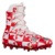 White/Red/Metallic Silver | Width - D - Medium