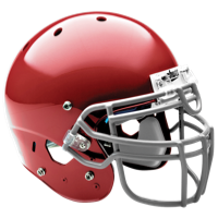 Schutt Team Air XP Varsity Helmet - Men's - Red / Red