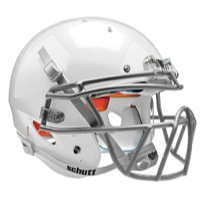 Schutt Team Recruit Hybrid Helmet - Youth - All White / White