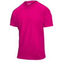 Gildan Team 50/50 Dry-Blend T-Shirt - Men's - Pink / Pink