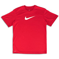 Nike Legend S/S T-Shirt - Boys' Grade School - Red / White