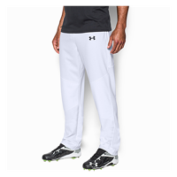 Under Armour Leadoff  III Open Bottom Pants - Men's - All White / White