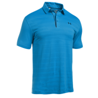 Under Armour Coolswitch Jacquard Polo - Men's - Light Blue / Navy