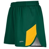 Eastbay Team 2" 2 Color Split Track Short 2.0 - Men's - Dark Green / Gold