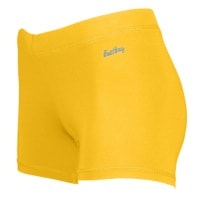 Eastbay Team 3" Compression Track Shorts - Women's - Gold / Gold