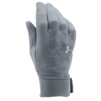 Under Armour ColdGear Infrared Storm Run Liner Gloves - Men's - Grey / Grey