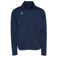 Jordan Team 1/2 Zip Coaches Top - Men's - Navy