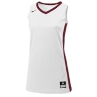 Nike Team Fastbreak Jersey - Girls' Grade School - White / Maroon