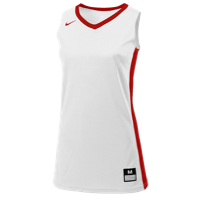 Nike Team Fastbreak Jersey - Girls' Grade School - White / Red