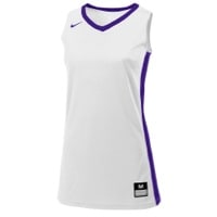 Nike Team Fastbreak Jersey - Girls' Grade School - White / Purple