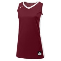 Nike Team Fastbreak Jersey - Girls' Grade School - Maroon / White