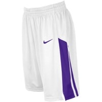 Nike Team Fastbreak Shorts - Girls' Grade School - White / Purple