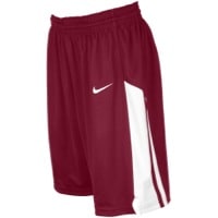 Nike Team Fastbreak Shorts - Girls' Grade School - Maroon / White