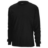 Gildan Team 50/50 Dry-Blend Long Sleeve T-Shirt - Men's - All Black / Black