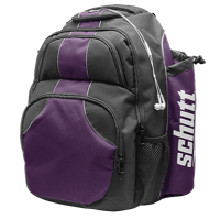 Schutt Team Large Travel Bat Pack - Black / Purple