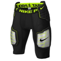 Nike Pro Combat Hyperstrong Girdle - Men's - Black / Light Green