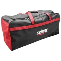 Schutt Team Large Duffel Equipment Bag - Black / Red