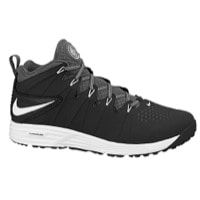 Nike Huarache 4 Lacrosse Turf - Men's - Black / White