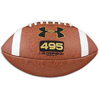 Under Armour Youth Size Composite Football - Boys' Grade School - Brown / White