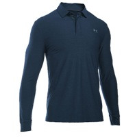 Under Armour Long Sleeve Golf Polo - Men's - Navy / Navy