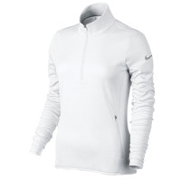 Nike Thermal 1/2 Zip Golf Cover-Up - Women's - All White / White