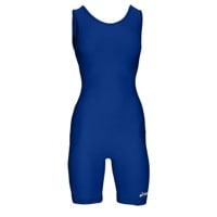 ASICS� Solid Modified Singlet - Women's - Blue / Blue