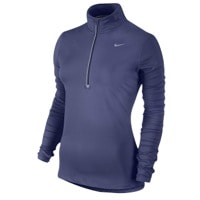 Nike Dri-FIT Element 1/2 Zip - Women's - Purple / Purple