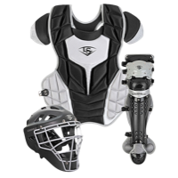 Louisville Slugger Series 7 3-Piece Catcher's Set - Men's - Black / Grey