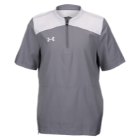 Under Armour Triumph Cage Jacket - Boys' Grade School - Grey / White