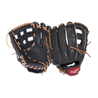 Rawlings Heart of the Hide Fielder's Glove - Black / Tan