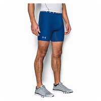 Under Armour HG Armour 2.0 6" Compression Shorts - Men's - Blue / Grey