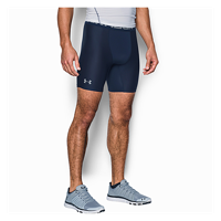 Under Armour HG Armour 2.0 6" Compression Shorts - Men's - Navy / Grey