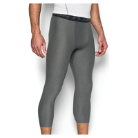 Under Armour HG Armour 2.0 3/4 Compression Tights - Men's - Grey / Black