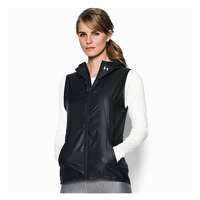 Under Armour Run True Vest - Women's - All Black / Black