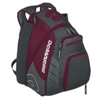 DeMarini VOODOO Rebirth Backpack - Grey / Maroon