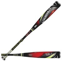 Louisville Slugger Prime 917 Senior League Bat - Youth - Black / Red