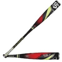 Louisville Slugger Prime 917 Senior League Bat - Youth - Black / Red