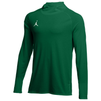 Jordan Team 23 Alpha L/S Hooded Top - Men's - Dark Green