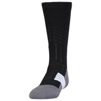 Under Armour Unrivaled Crew Socks - Youth - Black / Grey