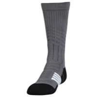 Under Armour Unrivaled Crew Socks - Youth - Grey / Black