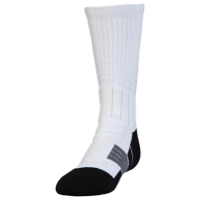 Under Armour Unrivaled Crew Socks - Youth - White / Black