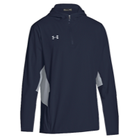 Under Armour Team Squad Woven 1/4 Zip Jacket - Men's - Navy / Grey