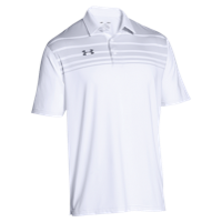 Under Armour Team Victor Polo - Men's - White / Grey