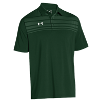 Under Armour Team Victor Polo - Men's - Dark Green / Dark Green