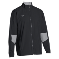 Under Armour Team Squad Woven Warm Up Jacket - Men's - Black / Grey