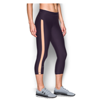 Under Armour Coolswitch Capris - Women's - Purple / Orange