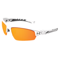 Under Armour Octane Sunglasses - White / Orange