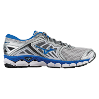 Mizuno Wave Sky - Men's - Silver / Blue